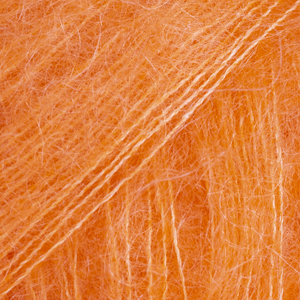 DROPS Kid-Silk uni colour 49, laranja eléctrico