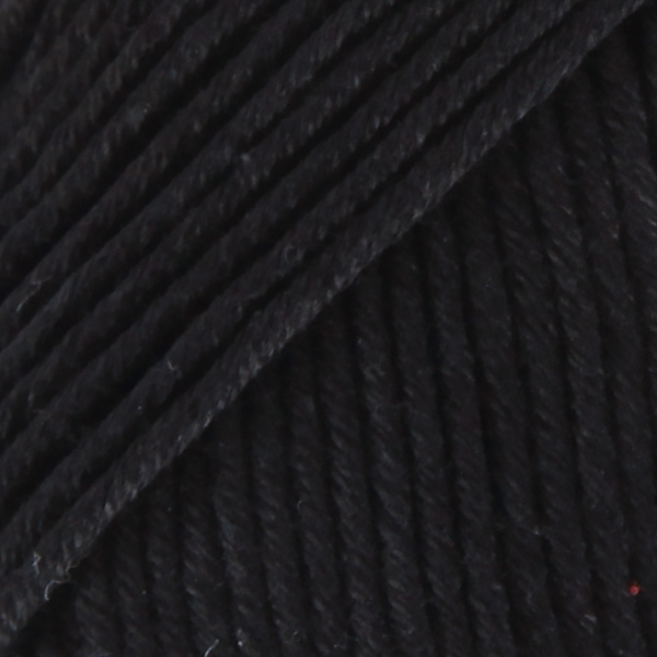 DROPS Muskat uni colour 17, svartur
