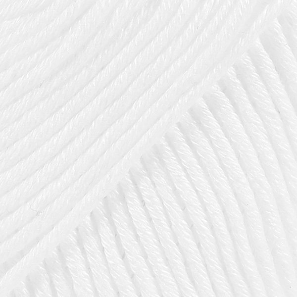 DROPS Muskat uni colour 18, biały