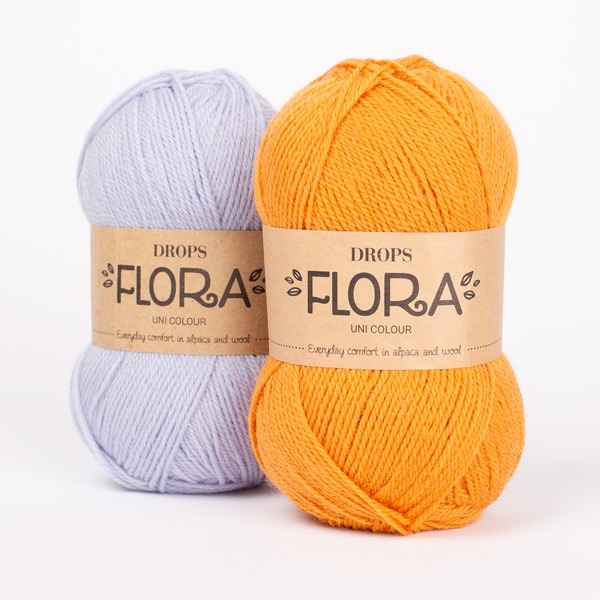 DROPS yarn combinations flora14-flora29