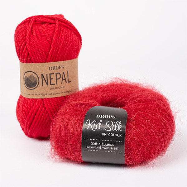 DROPS yarn combinations nepal3620-kidsilk14