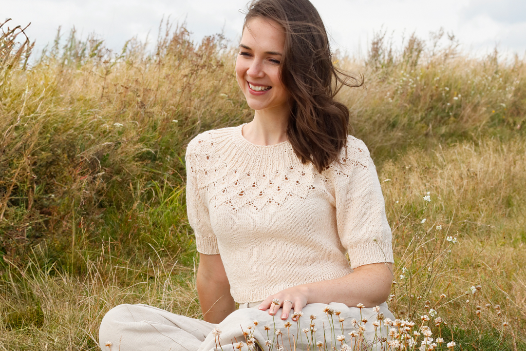 DROPS Design knitting news - Lovely lace tops