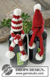 Free patterns - Bottle Covers & More / DROPS Extra 0-1001