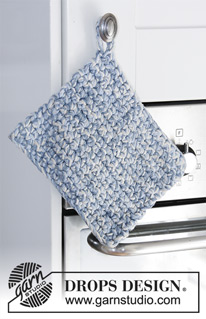 Free patterns - Potholders / DROPS Extra 0-1300