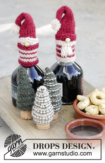 Free patterns - Bottle Covers & More / DROPS Extra 0-1347