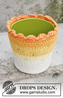 Free patterns - Bottle Covers & More / DROPS Extra 0-1373