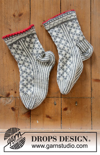 Free patterns - Mid-Calf Socks / DROPS Extra 0-1433