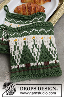 Free patterns - Christmas Home / DROPS Extra 0-1462
