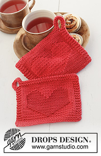 Free patterns - Valentine's Day / DROPS Extra 0-1524