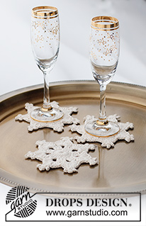 Free patterns - Christmas Table Decor / DROPS Extra 0-1566