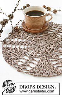 Free patterns - Coasters & Placemats / DROPS Extra 0-1580