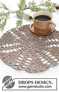 Free patterns - Coasters & Placemats / DROPS Extra 0-1580
