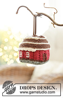 Free patterns - Christmas Tree Ornaments / DROPS Extra 0-1608