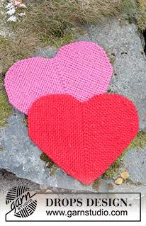 Free patterns - Valentine's Day / DROPS Extra 0-1620