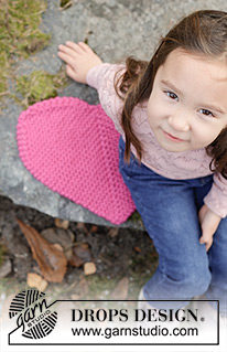 Free patterns - Valentine's Day / DROPS Extra 0-1621