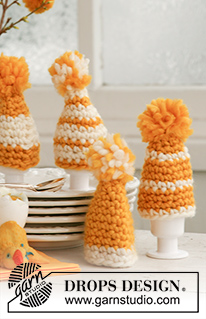 Free patterns - Egg Warmers / DROPS Extra 0-505