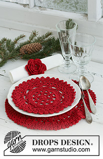 Free patterns - Coasters & Placemats / DROPS Extra 0-514