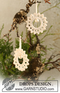 Free patterns - Christmas Tree Ornaments / DROPS Extra 0-520