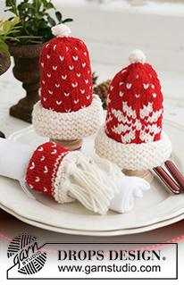 Free patterns - Christmas Table Decor / DROPS Extra 0-580
