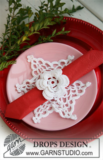 Free patterns - Christmas Table Decor / DROPS Extra 0-584