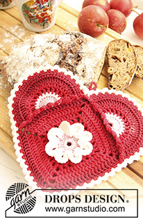 Free patterns - Valentine's Day / DROPS Extra 0-739