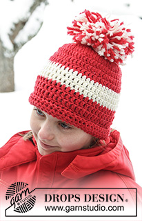Free patterns - Naiste lihtsad mütsid / DROPS Extra 0-749