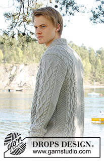 Free patterns - Men's Jackets & Cardigans / DROPS Extra 0-850