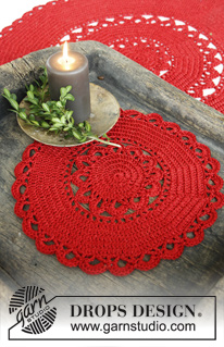 Free patterns - Coasters & Placemats / DROPS Extra 0-993