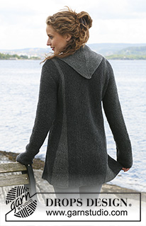 Free patterns - Damskie rozpinane swetry / DROPS 110-1