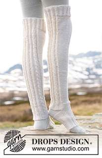 Free patterns - Women's Socks & Slippers / DROPS 114-38