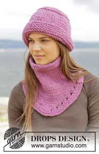 Free patterns - Neck Warmers / DROPS 156-40