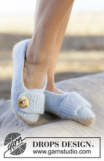 Free patterns - Felted Slippers / DROPS 161-37