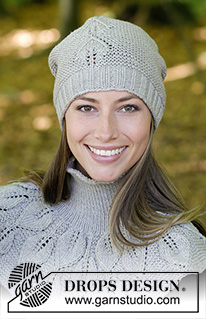 Free patterns - Naiste lihtsad mütsid / DROPS 181-35