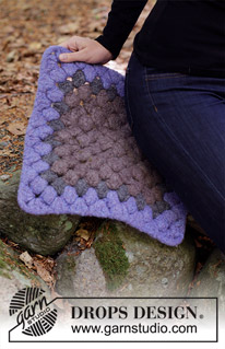 Free patterns - Fun with Crochet Squares / DROPS 184-37