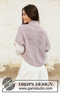 Free patterns - Rozpinane swetry z krótkim rękawem / DROPS 201-27