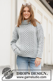 Free patterns - Damskie swetry przez głowę / DROPS 205-17