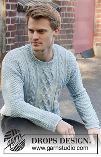 Free patterns - Men's Jumpers / DROPS 208-8