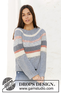 Free patterns - Proste swetry / DROPS 210-27