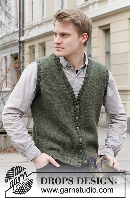 Boston Vest / DROPS 219-3 - Free knitting patterns by DROPS Design
