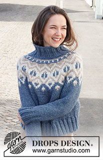 Free patterns - Damskie swetry przez głowę / DROPS 228-14