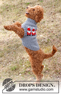 Free patterns - Dog Sweaters / DROPS 228-54