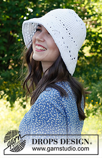 Free patterns - Summer Hats / DROPS 229-31