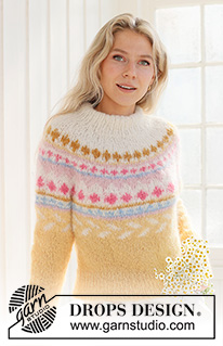 Free patterns - Damskie swetry przez głowę / DROPS 231-55