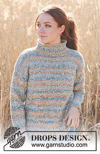 Free patterns - Damskie swetry przez głowę / DROPS 235-28