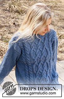 Free patterns - Damskie swetry przez głowę / DROPS 236-29
