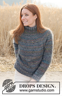 Free patterns - Damskie swetry przez głowę / DROPS 237-18