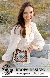 Free patterns - Fun with Crochet Squares / DROPS 238-9