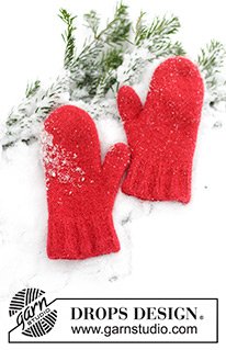 Free patterns - Vánoční rukavice / DROPS 242-67