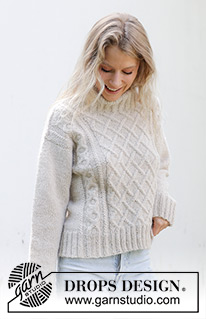 Free patterns - Damskie swetry przez głowę / DROPS 243-28