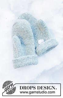 Free patterns - Felted Mittens / DROPS 246-45